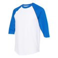 thumbnail image 2 of ALSTYLE 1334 Classic Raglan Three-Quarter Sleeve T-Shirt, 2 of 3