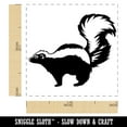 thumbnail image 2 of Smelly Striped Skunk Self-Inking Rubber Stamp Ink Stamper - Black Ink - Small 1 Inch, 2 of 7