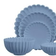 thumbnail image 3 of Accesorios de Cocina en Miniatura Hugo 1 6 Escala Plato Tazón Tazas Set Comida Azul, 3 of 8