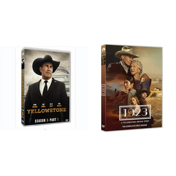 Yellowstone Season 5 Part 1 & 1923 Season 1 (DVD) -English only 