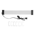thumbnail image 2 of 8Pin to 2x8Pin Connection Cable Kit, 260mm PC Case ARGB Sync Cable for  Motherboards, Triple Braiding Design, PSU Cable Extension Kit with Wire Combs, 2 of 7