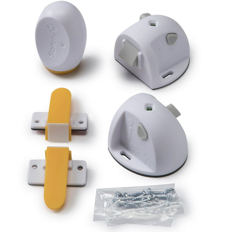 Safety 1st 9-Piece Magnetic Locking System Set, White
