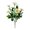 White, variant on Outdoor Artificial Daisies Flowers UV Resistant Faux Bouquet Dark Blue 12.6 In 1 Pack