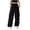 Black, variant on Cargo Pants Women Baggy Parachute Pants Woman Mutil Pockets Loose Fit Y2K Casual Pants for Women White,S