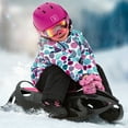 thumbnail image 7 of Sledge Neon Grip Bobsled with Insulating and Waterproof Seat by Gizmo Riders - Monster Pink, 7 of 7