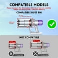 thumbnail image 2 of Dust Bin Replacement for Cordless Vacuum Cleaners V11 Animal, V11 Extra, V11 Torque Drive, V15 Detect, SV14,SV15,SV22, Vacuum Cleaner Dust Canister Replacement Parts, Part No.970050-01,965443-01, 2 of 6