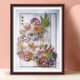 thumbnail image 3 of Serie de flores y plantas de diamantes en forma especial de bricolaje decoración del hogar Hugtrwg Para estrenar, 3 of 9
