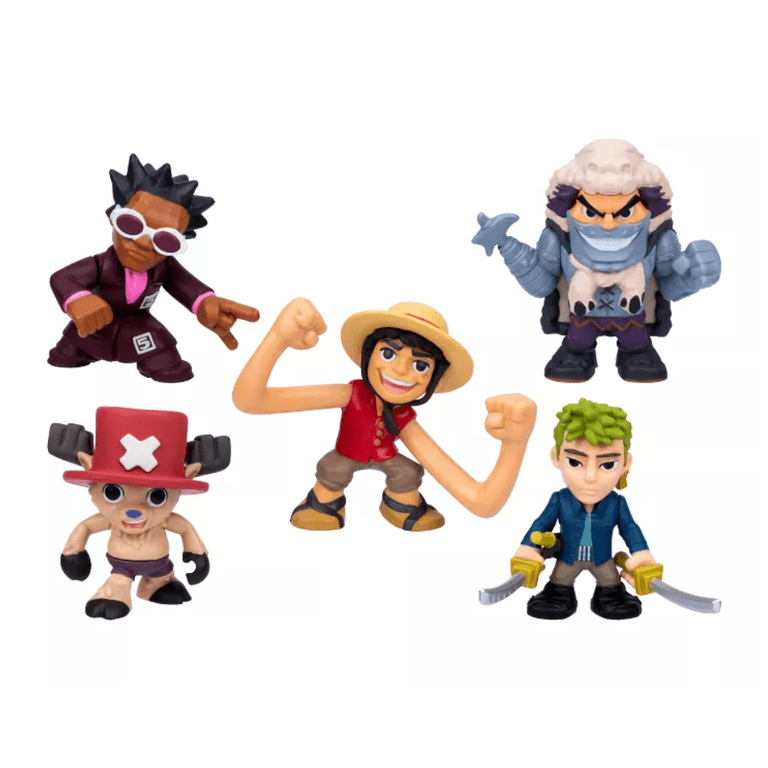 ONE PIECEグッズ4点セット ONE PIECE, Action Figures, 5-pack Toy Mini Figures, Collectible