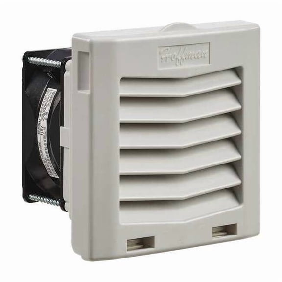 Nvent Hoffman Filter Fan,Plastic,4.42" H x 4.44" L HF0416414