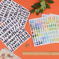thumbnail image 2 of EIGTHTAIL 24Sheets 400pcs Large Letter & Number Stickers 2.5 Inch Self Adhesive Letters Stickers Big Font Stickers, 2 of 7