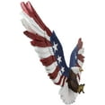thumbnail image 4 of Ebros Gift Patriotic Wings of Glory American Flag Tattoo Bald Eagle Wall Sculpture, 4 of 8