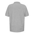 thumbnail image 2 of Red Kap Inner Harbor Basic Piqué Polo 7701 Steel Grey XL, 2 of 4