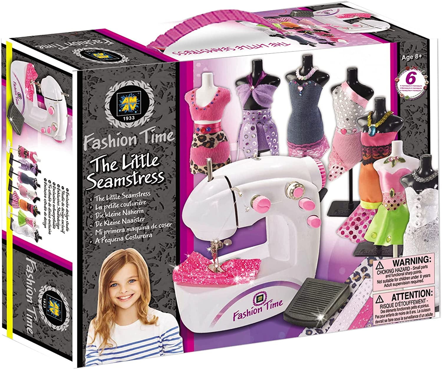 DIY Make Your Own Fashion AMAV Fashion Time The Little Seamstress Craft Educational Sewing Kit
