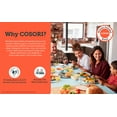 thumbnail image 5 of COSORI Pro II 5.8-Quart Smart Air Fryer, 12-in-1, Walmart Exclusive Bonus, Voice Control, Red, 5 of 13