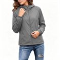 thumbnail image 5 of Summer Sunscreen Clothing Women Men Windproof Jacket Outdoor Sports Dry Windbreaker Coat Top, 5 of 8