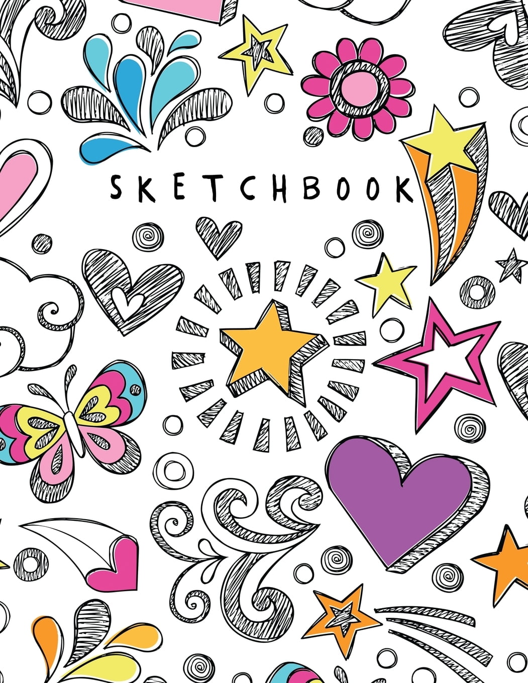 Sketchbooks for Kids Sketchbook Classroom Doodles Blank Paper for