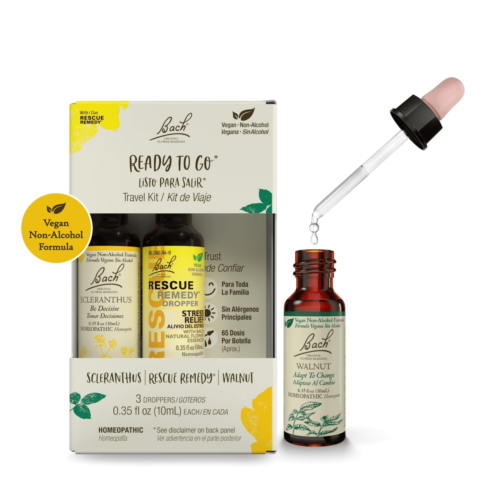 Bach Original Flower Remedies, Hope & Joy Kit - Walmart.com