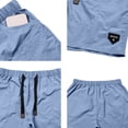 thumbnail image 6 of HKYNLAG Mens Running Shorts Quick Dry Workout Shorts Casual Drawstring Elastic Athletic Gym Shorts with Pockets Light Blue M, 6 of 7