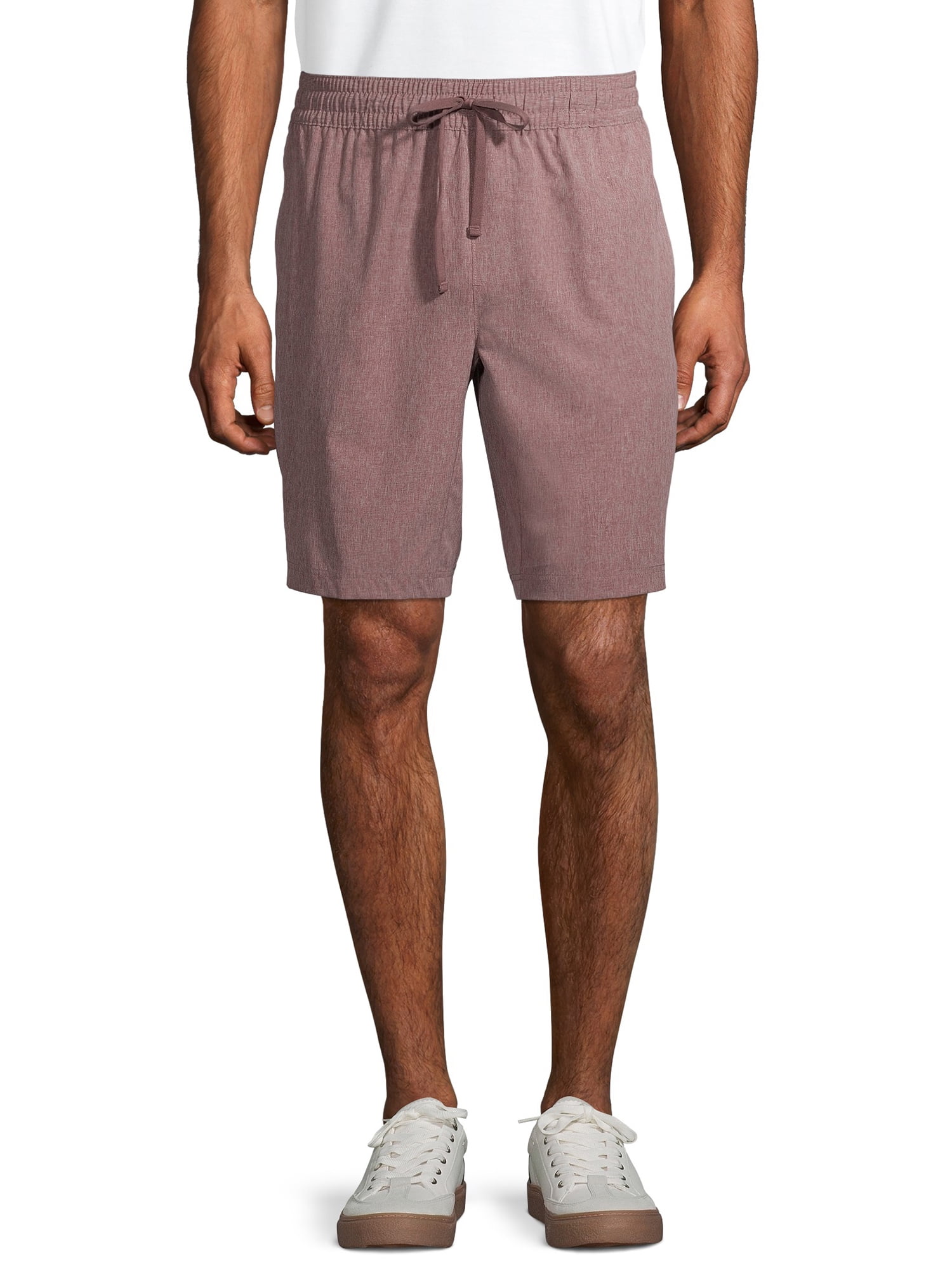 george men's knit jogger shorts