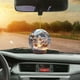 thumbnail image 5 of Adorno de muñeco de nieve | Colgante de bola de cristal acrílico con diseño de copo de nieve para decoración de árbol de Navidad, decoración colgante para el hogar, la oficina o el coche, 5 of 6
