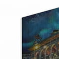 thumbnail image 2 of Luxe Metal Art 'Vienna Austria Opera House' by Pedro Gavidia, Metal Wall Art, 48"x24", 2 of 9