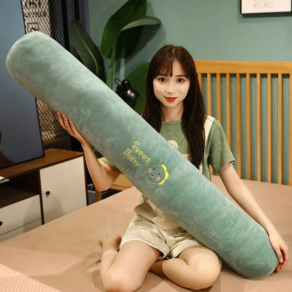 Rectangular Pillow for Girls Multi-functional Sleep Support Cushion Long Bolster pregnancy Pillow Side Sleepers and Bed Reading