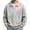 Beige, variant on Turilly Men's Sweater Cable Knit Collar Pullover Sweater with Open V Neck Detail Acrylic Warm Casual Layering Top
