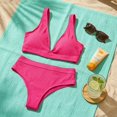 thumbnail image 1 of Conjunto De Bikini Curvy 2 Piezas Para Mujer De Talla Grande rosa 50 (3XL), 1 of 8