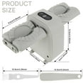 thumbnail image 2 of Electric Dumpling Maker Double Head Dumpling Maker Press with Spoon Brush Rechargeable Dumpling Maker Mold with 2 Modes, 2 of 8