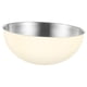 thumbnail image 2 of Cuencos para hornear ensaladas, tazón para mezclar, recipiente duradero, tazones para sopa de acero inoxidable, 16cm Blanco, 2 of 9