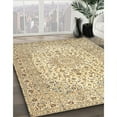 thumbnail image 3 of Ahgly Company Machine Washable Indoor Rectangle Traditional Sun Yellow Area Rugs, 8' x 12', 3 of 7