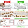 thumbnail image 3 of Egg Roller rack 2-Layer Egg Roller rack Reusable automatic sliding egg Fresh Organizer home refrigerator Kitchen, 3 of 7