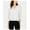 White - white, variant on I.N.C Womens Stripe Pullover Blouse, White, Medium