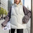 thumbnail image 2 of LOVZFMLL Vestes pour Femmes 10 Couleurs Mode Femmes Manteau d'Hiver Chaud Veste Matelassée, 2 of 4
