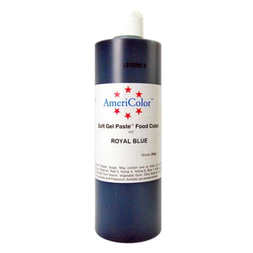AmeriColor, Soft Gel Paste Food Color, Royal Blue 13.5 oz