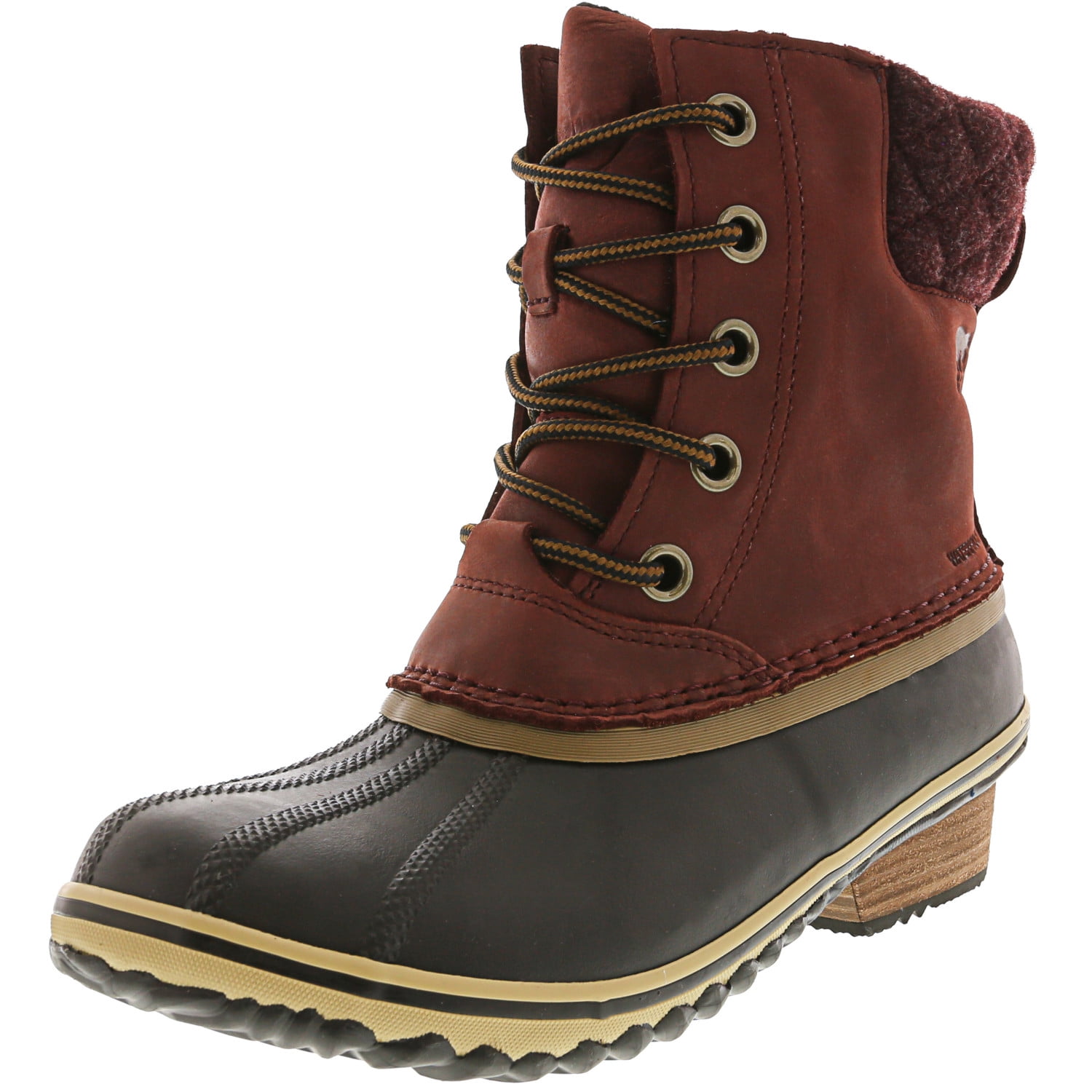 sorel slimpack lace boots