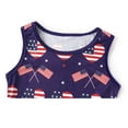 thumbnail image 5 of Benylion Girls 4th of July Dresses Independence Day Dresses American Flag Sleeveless Patriotic Dresses for 7-8 Years, 5 of 6