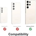 thumbnail image 3 of for Samsung Galaxy S22 Ultra case (6.8 Inch) Metal Hard  2022 Phone Case para Screw Built-in Screen Lens Protection Military Grade [Note The Fingerprints Don't Work] Black, 3 of 6