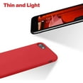 thumbnail image 4 of Entronix Funda de Silicona para iPhone 7/8, Suave Al Tacto, Antiarañazos y Antigolpes, Color Rojo, 4 of 7