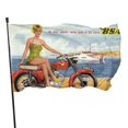 thumbnail image 1 of Bandera de carretera de EE. UU. 66 para hombre y mujer, hermosa bandera Retro para motocicleta, coche, interior, exterior, Bar, sala de estar, decoración, regalos, 1 of 4