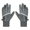 thumbnail image 2 of Men Winter Gloves Mittens Fleece Lining Touchscreen Waterproof Windproof Thermal XL, 2 of 10