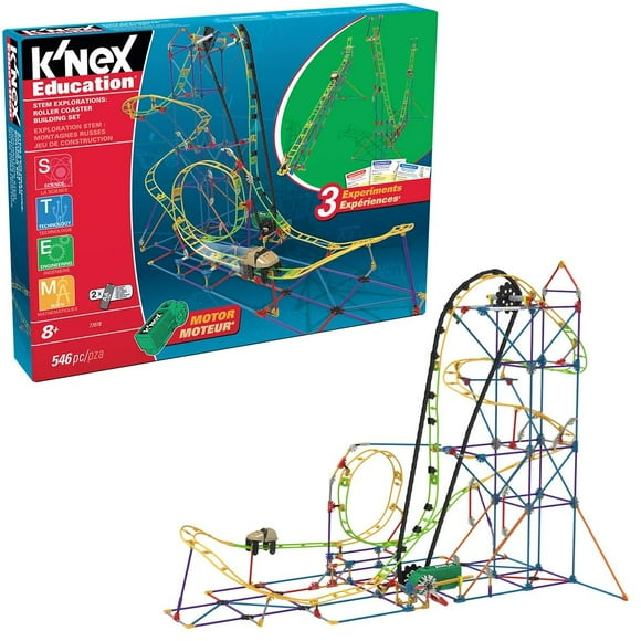 Knex Education Stem Explorations- Roller Coaster Building Set