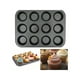 thumbnail image 2 of Charola para 12 cupcakes con antiadherente molde de repostería, 2 of 3