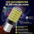 thumbnail image 5 of 2 bombillas LED NUEVAS 4014 150SMD 1156 BA15S P21W BAU15S PY21W 7440 W21W 1157 BAY15D P21/5W 3157 CanBus para luz intermitente, 5 of 5