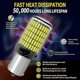thumbnail image 5 of 2 bombillas LED NUEVAS 4014 150SMD 1156 BA15S P21W BAU15S PY21W 7440 W21W 1157 BAY15D P21/5W 3157 CanBus para luz intermitente, 5 of 5