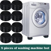 4/8/12 Pcs Anti-Vibration Feet Pads Washing Machine Rubber Mat Anti-Vibration Pad Dryer Refrigerator Base Fixed Non-Slip Pad