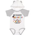thumbnail image 3 of Inktastic My Daddy Graduated and I'm Super Proud Boys or Girls Baby Bodysuit, 3 of 5