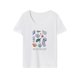 thumbnail image 1 of Camiseta para mujer Camiseta básica Recuerdo Elegante Camiseta de cuello redondo para viajes de oficina L, 1 of 4