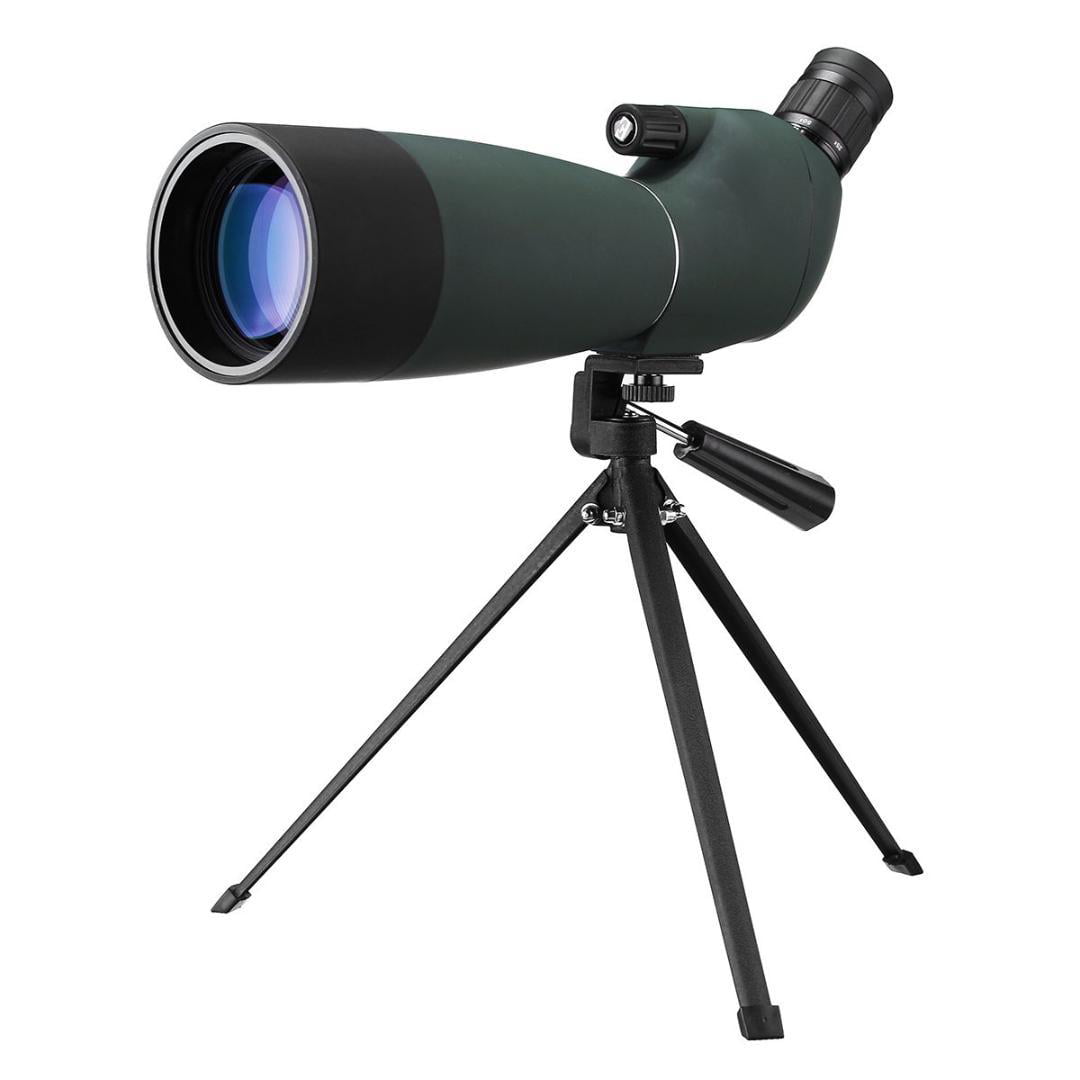 Zoom 25-75X70 Straight Spotting Scope BAK4 HD Telescope with Tripod Waterproof 