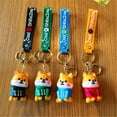 thumbnail image 7 of Cartoon Puppy Keychain Cute Corgi Doll Pendant Car Keychain for Kids Adults Dog Lovers, 7 of 7